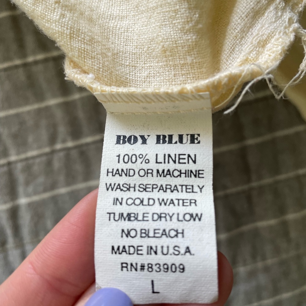 Linen Pants - Picture 2 of 2